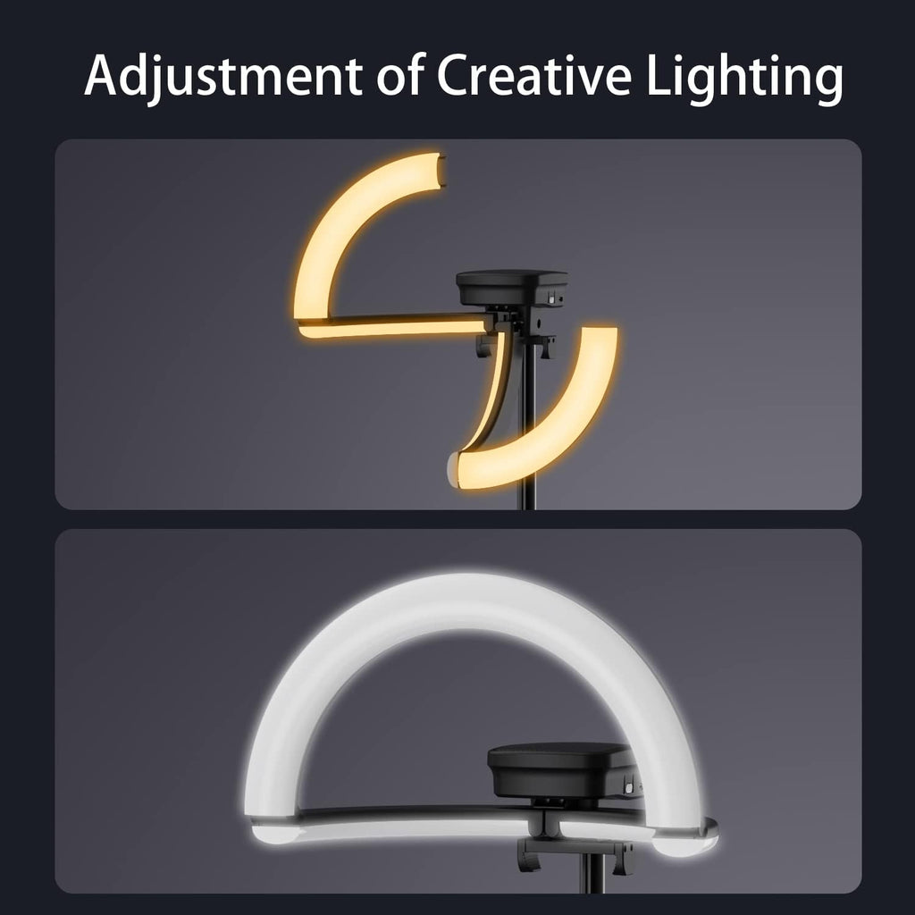 iyesku Professional Ring Light with Tripod Stand