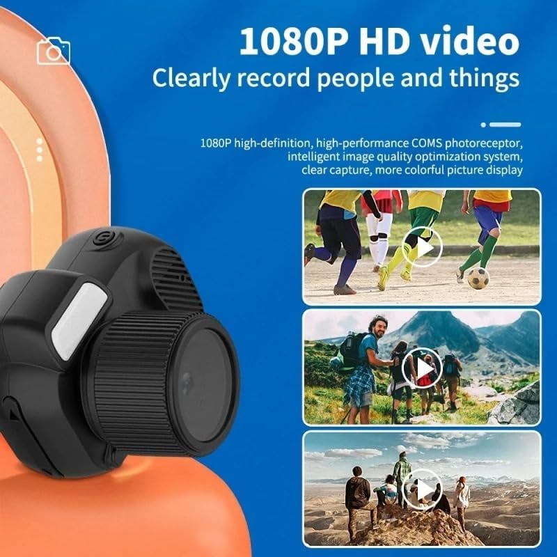 Looxe 1080P Mini Keychain Camera
