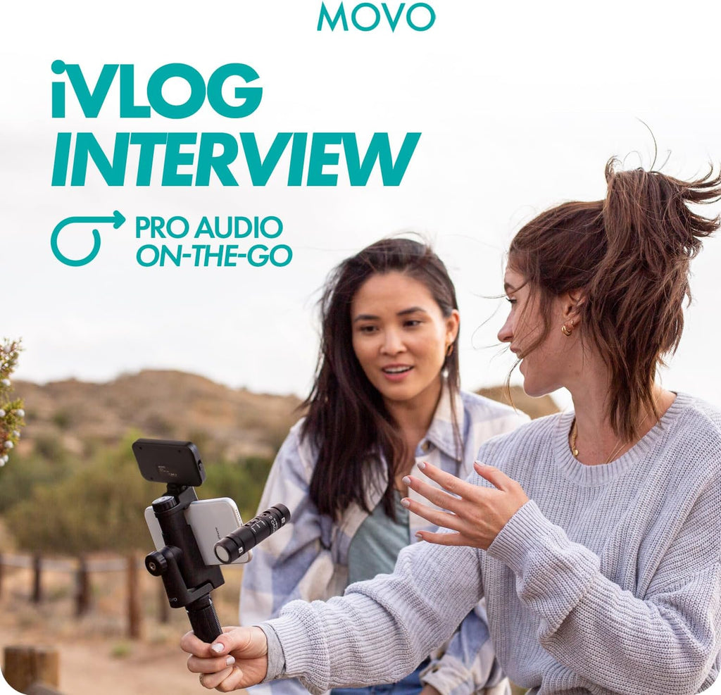 Movo iVlog-Interview iPhone Vlogging Kit